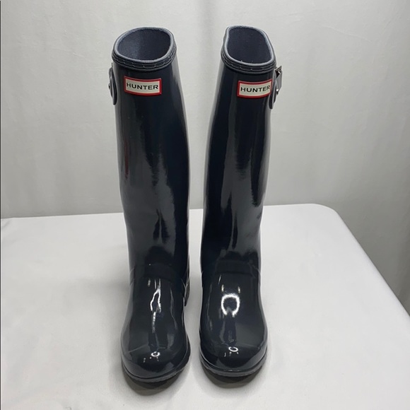 Hunter Shoes - HUNTER WOMENS TALL GLOSS RAIN BOOTS